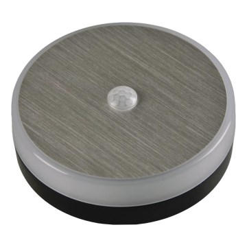 LED Iluminación de muebles con sensor LED/1,2W/4,5V 3xAA cromo mate