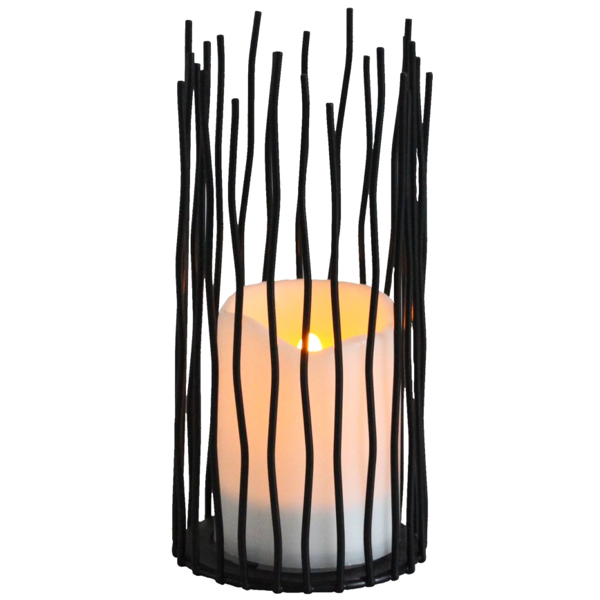 LED Iluminación decorativa de exterior NYBORG LED/2xAA 22 cm IP44 blanco cálido