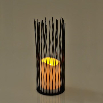 LED Iluminación decorativa de exterior NYBORG LED/2xAA 35 cm IP44 blanco cálido