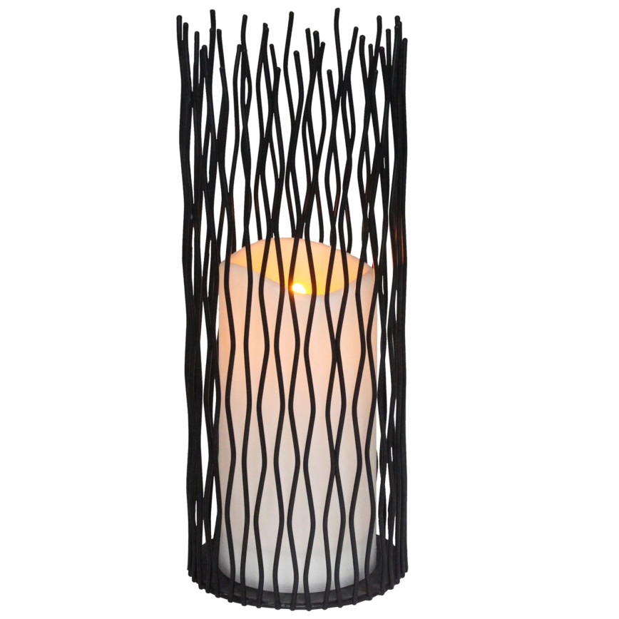 LED Iluminación decorativa de exterior NYBORG LED/2xAA 35 cm IP44 blanco cálido