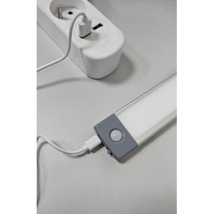LED Iluminación para muebles recargable con sensor LED/2,5W/5V USB 800 mAh 4200K 32,5 cm