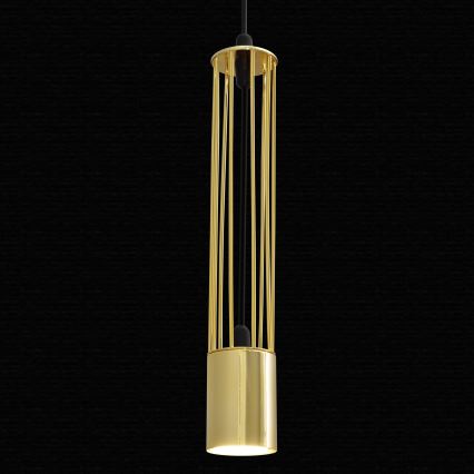 LED Lámpara colgante BARS 1xGU10/4,8W/230V dorado