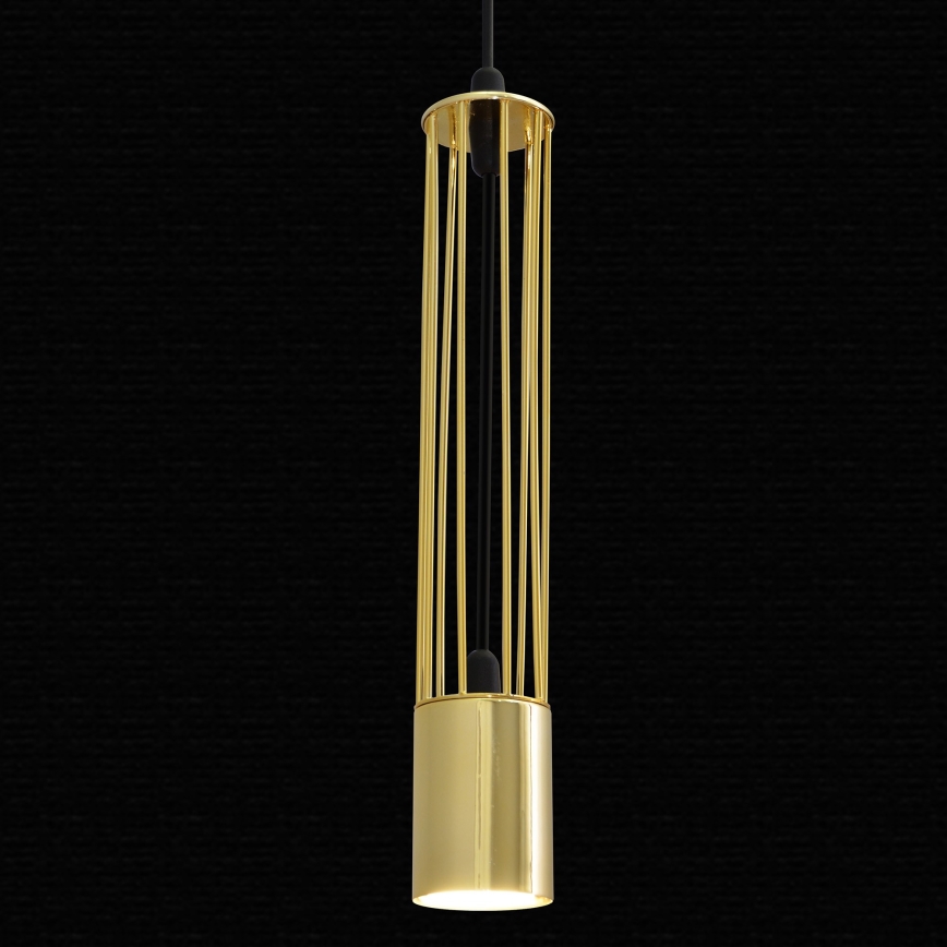 LED Lámpara colgante BARS 1xGU10/4,8W/230V dorado