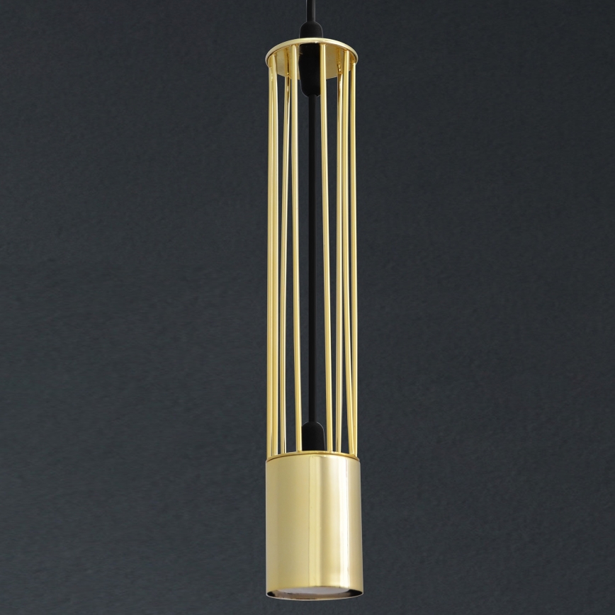 LED Lámpara colgante BARS 1xGU10/4,8W/230V dorado