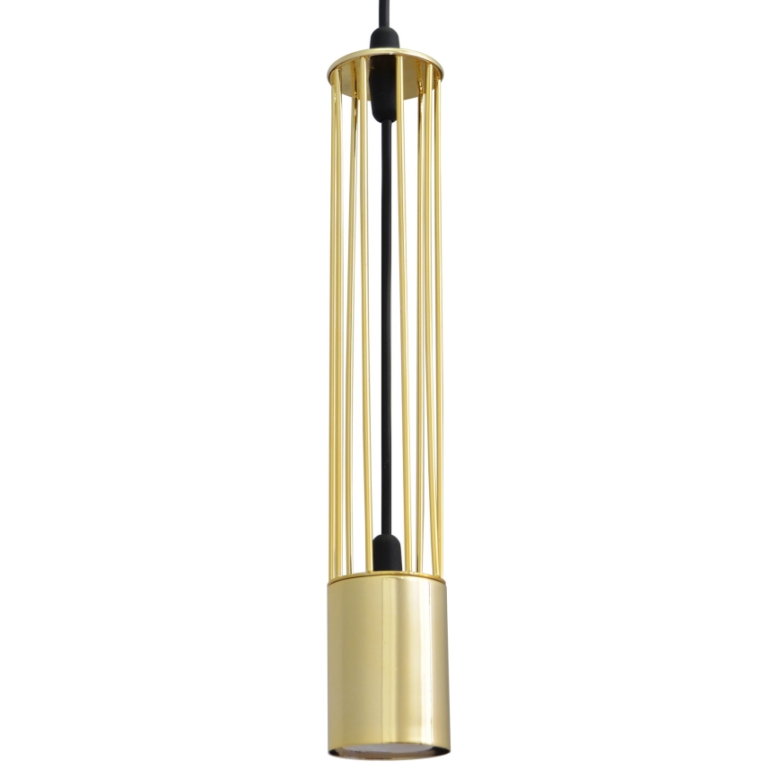 LED Lámpara colgante BARS 1xGU10/4,8W/230V dorado