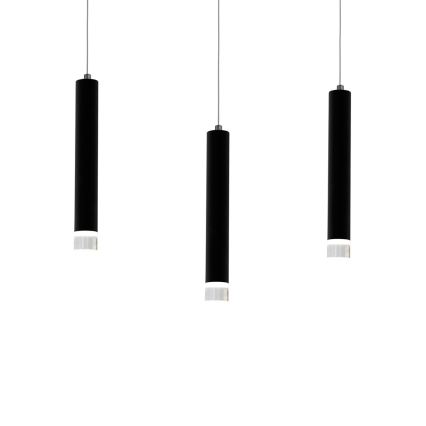 LED Lámpara colgante CARBON 3xLED/15W/230V