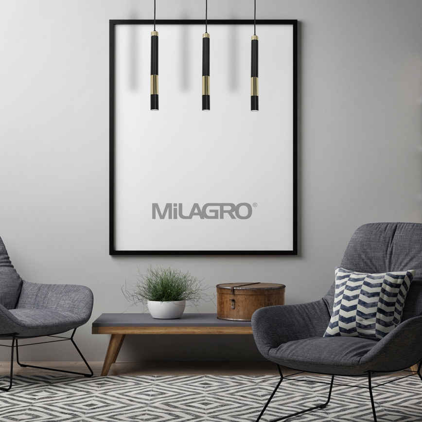 LED Lámpara colgante DALLAS 3xGU10/3W/230V