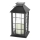 LED Lámpara colgante solar LED/0,02W/1,2V 1xAA 2700K IP44 200 mAh negro