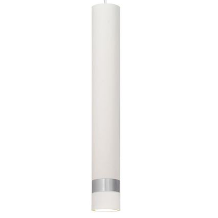 LED Lámpara colgante TUBA 3xGU10/4,8W/230V blanco/cromo mate