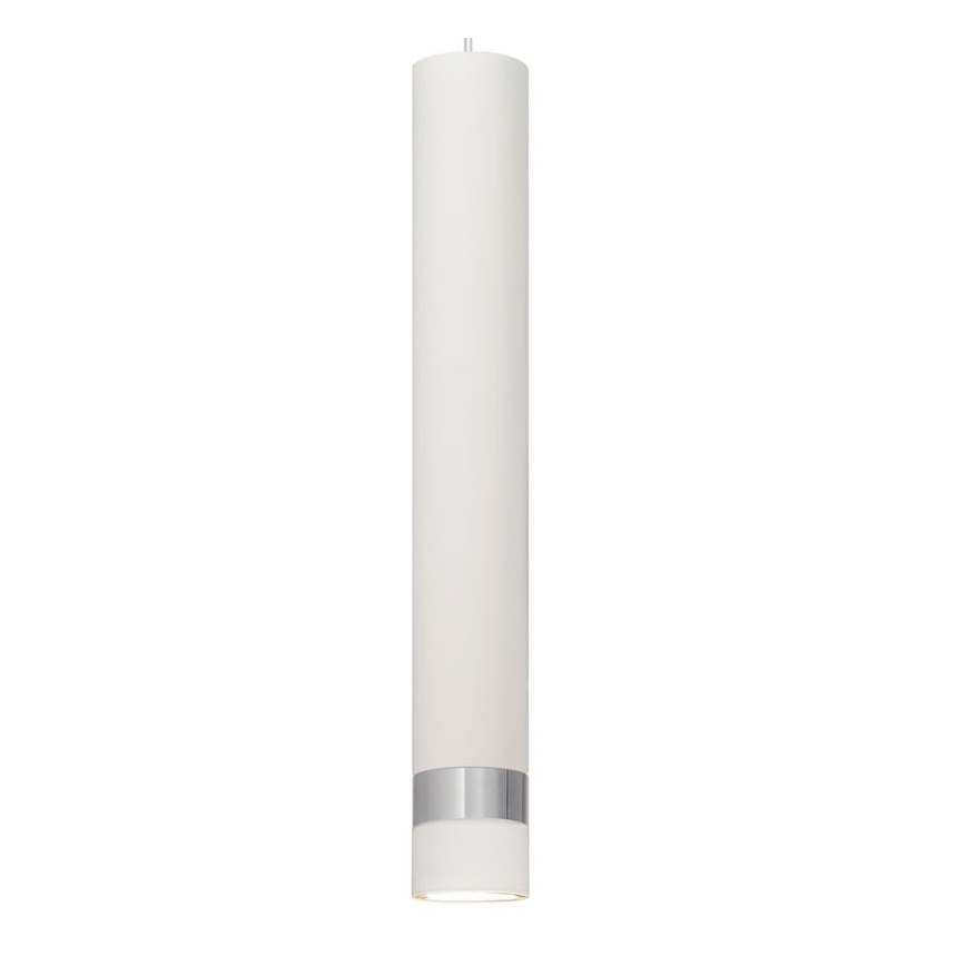LED Lámpara colgante TUBA 3xGU10/4,8W/230V blanco/cromo mate