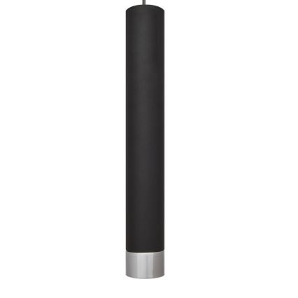 LED Lámpara colgante TUBA 3xGU10/4,8W/230V negro/cromo mate