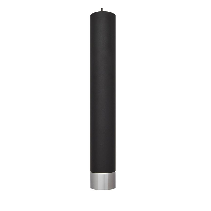 LED Lámpara colgante TUBA 3xGU10/4,8W/230V negro/cromo mate