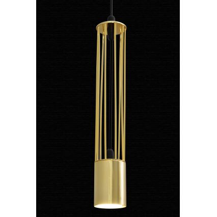 LED Lámpara de araña BARS 3xGU10/4,8W/230V dorado/negro