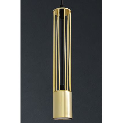LED Lámpara de araña BARS 3xGU10/4,8W/230V dorado/negro
