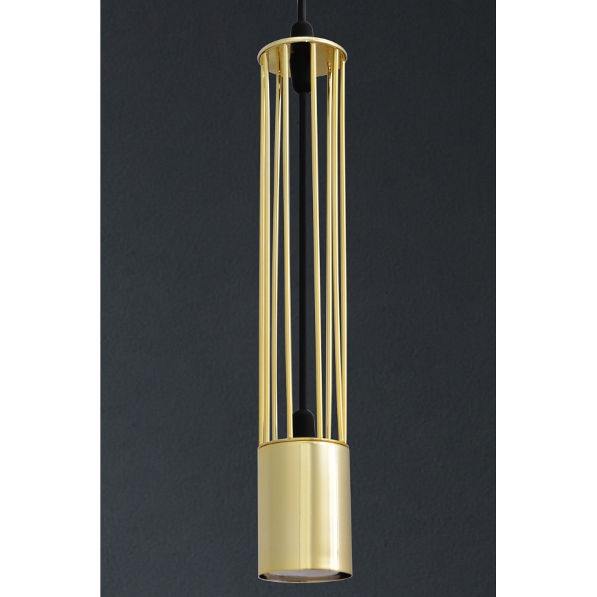 LED Lámpara de araña BARS 3xGU10/4,8W/230V dorado/negro
