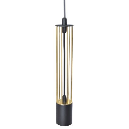 LED Lámpara de araña BARS 3xGU10/4,8W/230V negro/dorado