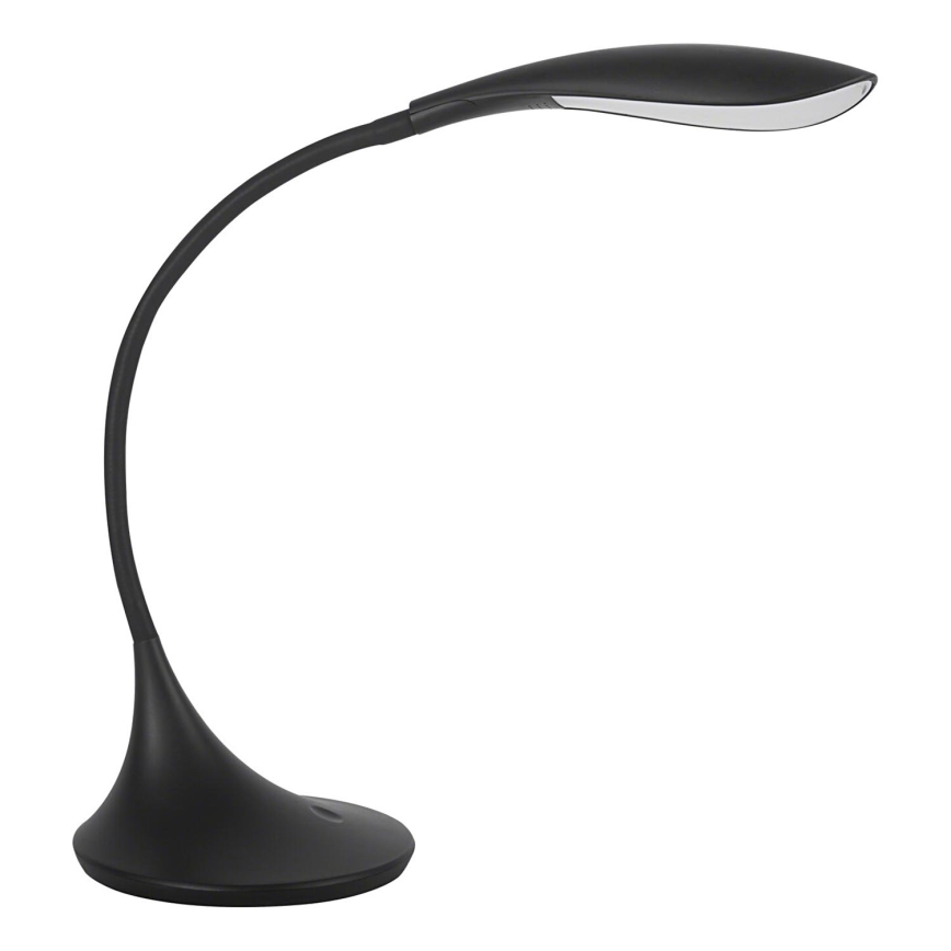LED Lámpara de mesa flexible regulable FRANCO LED/6,8W/230V negro