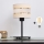 LED Lámpara de mesa HELEN 1xE27/15W/230V color crema/negro/dorado