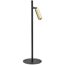LED Lámpara de mesa LAGOS 1xG9/6W/230V 4000K negro/dorado