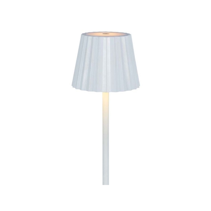 LED Lámpara de mesa táctil recargable y regulable LED/4W/5V 3000-6000K 1800 mAh blanco