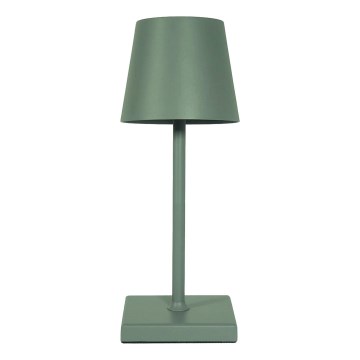 LED Lámpara de mesa táctil recargable y regulable LED/3,5W/5V 5200mAh verde