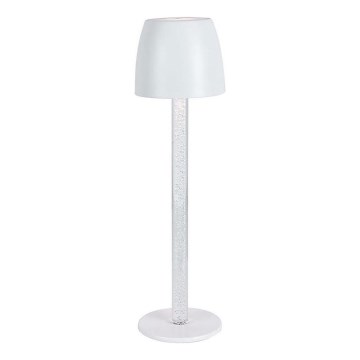 LED Lámpara de mesa táctil recargable y regulable LED/3W/5V 3000K 1800 mAh blanco