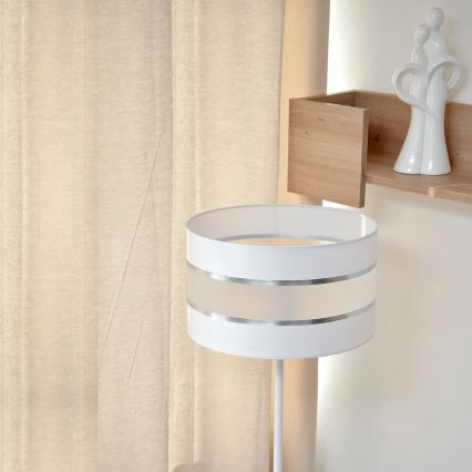 LED Lámpara de pie HELEN 1xE27/15W/230V blanco
