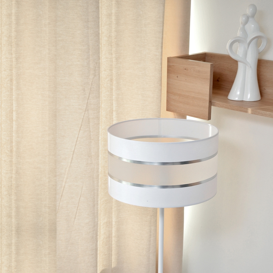 LED Lámpara de pie HELEN 1xE27/15W/230V blanco