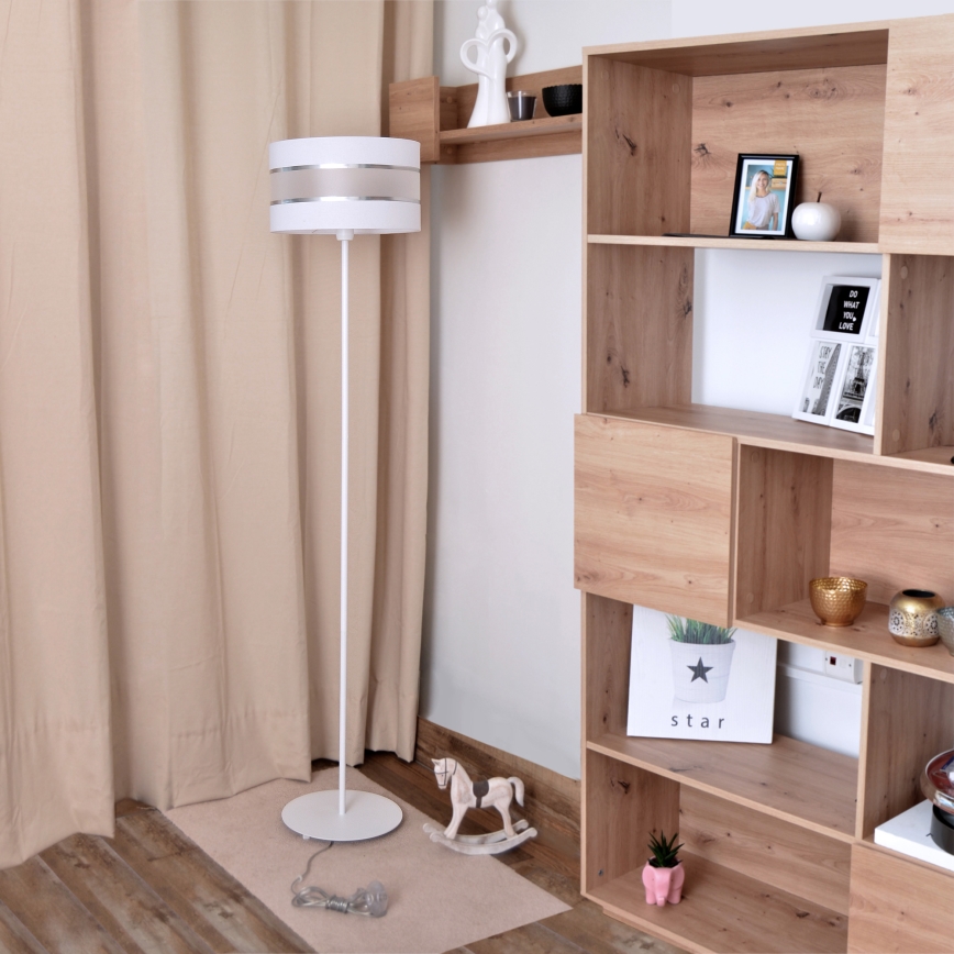 LED Lámpara de pie HELEN 1xE27/15W/230V blanco