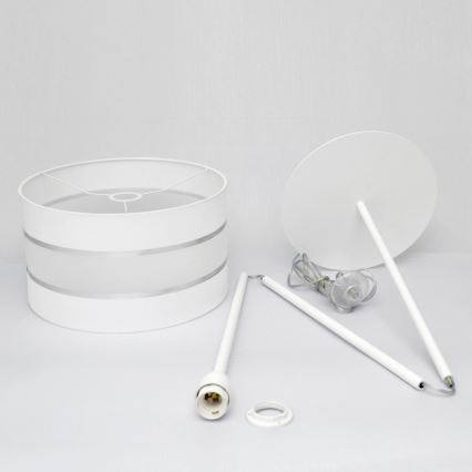 LED Lámpara de pie HELEN 1xE27/15W/230V blanco