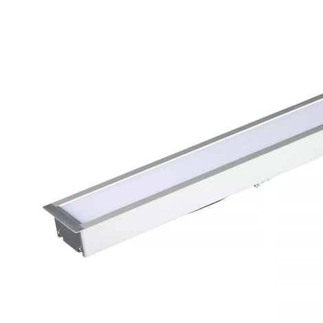 LED Lámpara empotrable SAMSUNG CHIP 1xLED/40W/230V 4000K plateado