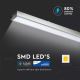 LED Lámpara empotrable SAMSUNG CHIP 1xLED/40W/230V 4000K plateado