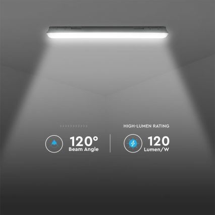 LED Lámpara fluorescente de alta resistencia con módulo de emergencia EMERGENCY LED/36W/230V 6500K 120cm IP65