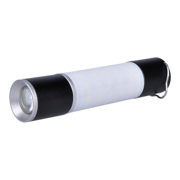 LED Linterna de camping recargable con función de power bank LED/1500 mAh 3,7V IP44