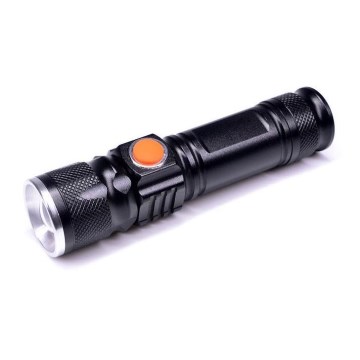 LED Linterna recargable USB LED/3W/3,7V IP44