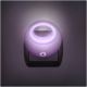 LED Luz de orientación con sensor para enchufes LED/1W/230V rosa