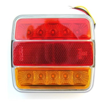 LED Luz de posición MULTI LED/1,5W/12V IP65 rojo/naranja