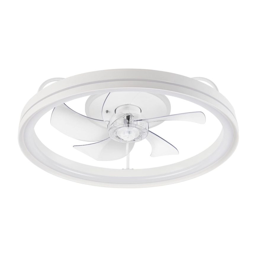 LED Plafón regulable con ventilador FARGO LED/37W/230V blanco + control remoto