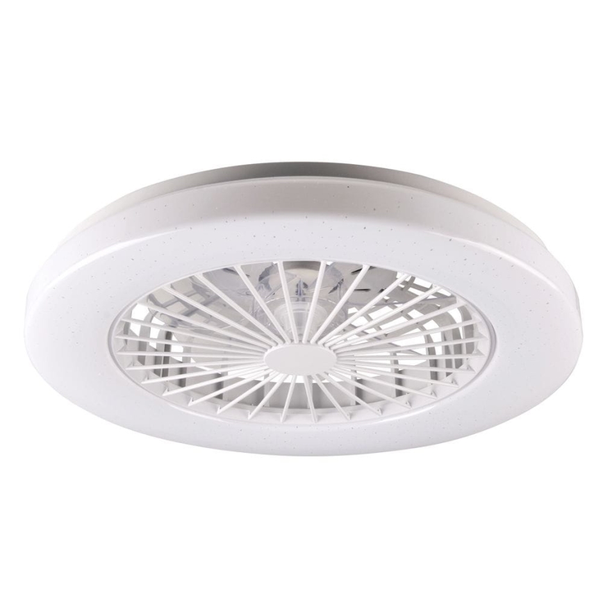LED Plafón regulable con ventilador LIBYA LED/48W/230V 3000-6500K blanco + control remoto