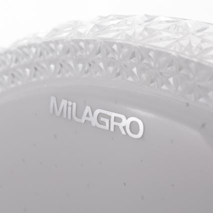 LED Plafón regulable CRUZ a control remoto 1xLED/40W/230V 2000lm