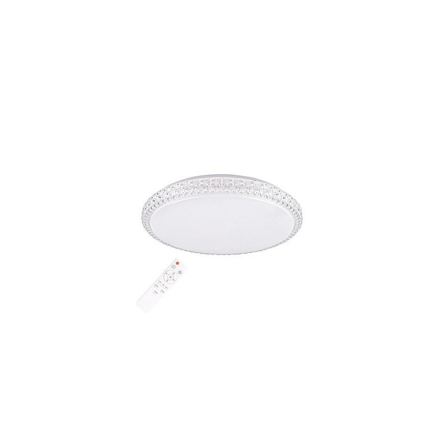 LED Plafón regulable CRUZ a control remoto 1xLED/66W/230V 3300lm
