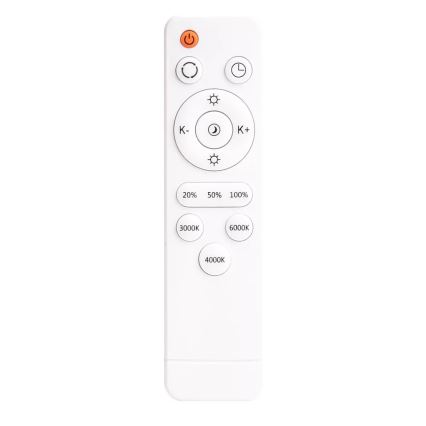 LED Plafón regulable KASTOR con mando a distancia LED/72W/230V