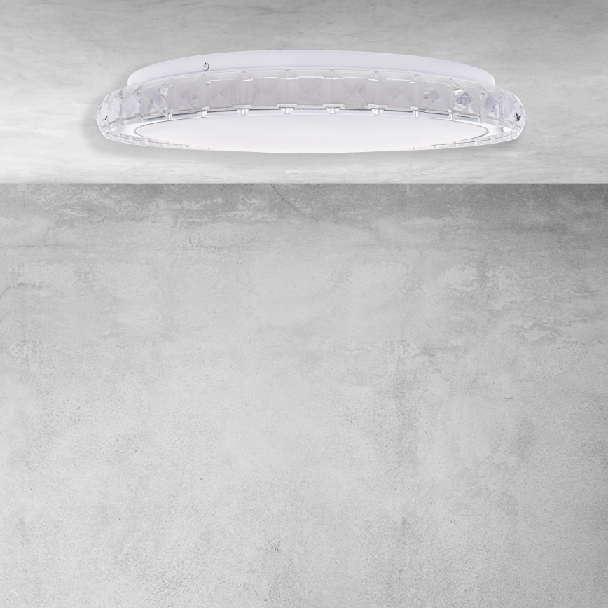 LED Plafón regulable LAYLA a control remoto 1xLED/26W/230V