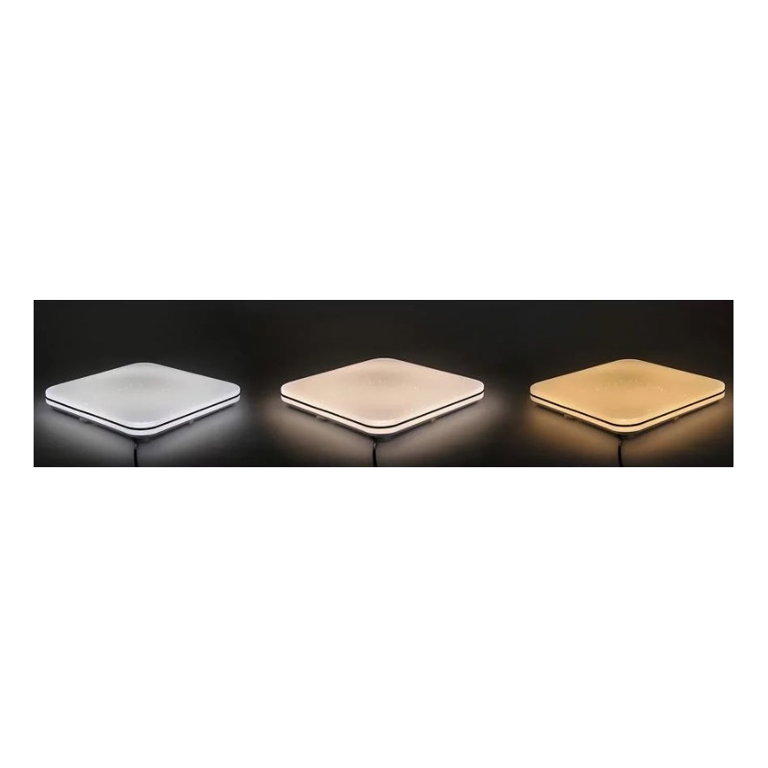 LED Plafón regulable SYRIUS a control remoto LED/72W/230V