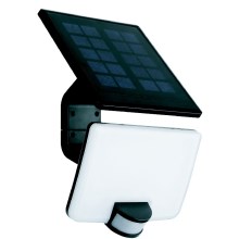 LED Proyector solar de exterior con sensor LED/10W/3,7V 4000K IP54 3000 mAh