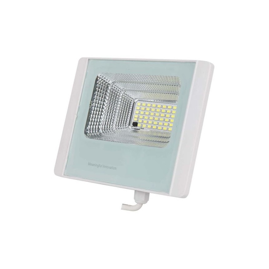 LED Proyector solar de exterior LED/12W/3,2V IP65 4000K + control remoto