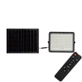 LED Proyector solar de exterior LED/20W/3,2V 6400K negro IP65 + control remoto