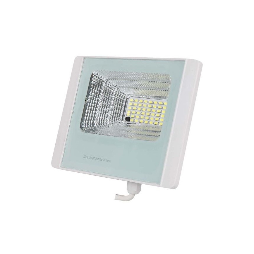 LED Proyector solar de exterior LED/20W/3,2V IP65 4000K + control remoto
