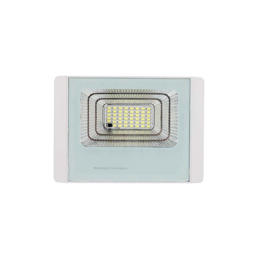 LED Proyector solar de exterior LED/20W/3,2V IP65 4000K + control remoto