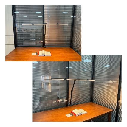 LED Regulable táctil flexible lámpara de mesa POINTIQ LED/36W/230V 3000-6500K CRI 92 negro